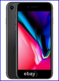 Apple iPhone 8 64GB Factory Unlocked All Carriers Refurbished Space Grey