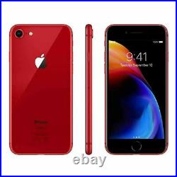 Apple iPhone 8 64GB Fully Unlocked (GSM+CDMA) AT&T T-Mobile Verizon Red