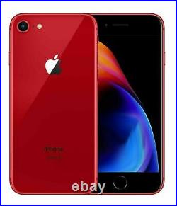 Apple iPhone 8 64GB Fully Unlocked (GSM+CDMA) AT&T T-Mobile Verizon Red