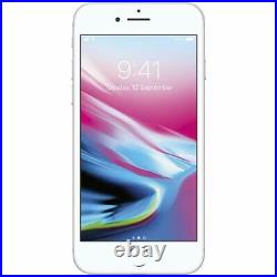 Apple iPhone 8 64GB Silver Verizon T-Mobile AT&T Metro GSM Unlocked Smartphone