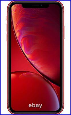 Apple iPhone XR 64GB Fully Unlocked (GSM+CDMA) AT&T T-Mobile Verizon Red