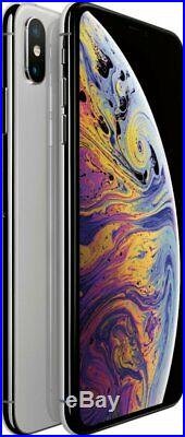 Apple iPhone XS Max Silver 256GB Verizon T-Mobile AT&T Unlocked A1921 Smartphone