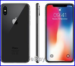 Apple iPhone X 256GB Space Gray Factory GSM Unlocked AT&T/T-Mobile Smartphone