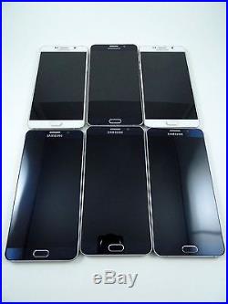 BROKEN AS IS Lot of 6 Samsung Note 5 N920V 32GB (Verizon) Phones