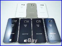 BROKEN AS IS Lot of 7 Samsung Galaxy S6 Edge G925V 32GB (Verizon) Phones