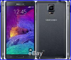 Black Original New Samsung Galaxy Note 4 N910F 32GB Unlocked Android Smartphone