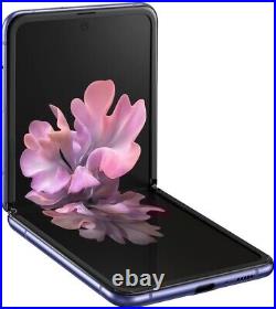 Brand New Samsung Galaxy Z Flip SM-F700U 256GB AT&T Purple Unlocked Smartphone
