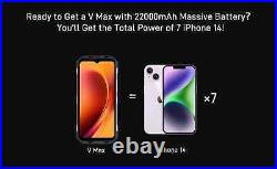 DOOGEE V Max 5G Rugged Phone(20GB+256GB)22000mAh 108MP Night Vision Cam 6.58inch