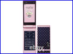Docomo Fujitsu F-06D Style Series Pink Unlocked Flip Phone Good from Japan EMS