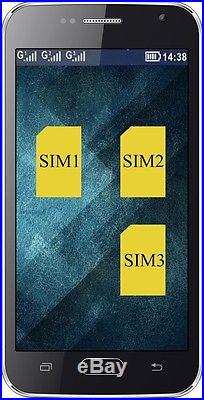 FIVE (5) LOTS OF Original SERVO Three (3) SIM Card 4.6 inch Smart phone unlocked