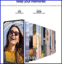 Factory Unlocked Samsung Galaxy A53 5G 6.5 Screen 128GB Black Flawless