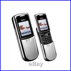 Genuine NOKIA 8800 Sirocco Silver 2MP GSM 2G Mobile Phone