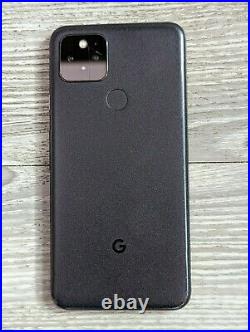 Google Pixel 5 GD1YQ 128GB Black (Unlocked) With oiriginal Box & accessories