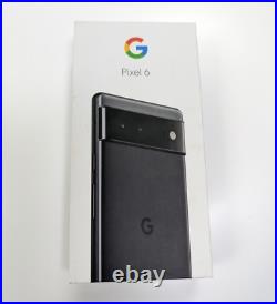 Google Pixel 6 GB7N6 128GB Stormy Black (Unlocked) Sealed New In Box