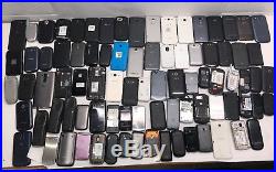 HUGE MIXED LOT OF 150+ PHONES & PARTS AS IS- Please View All Pictures