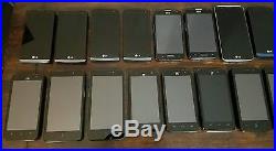 HUGE smartphone lot, all working, all clean imei's, 62 total phones