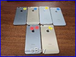 IPhone 6 lot of 6 for parts locked cracked T-Mobile AT&T Sprint