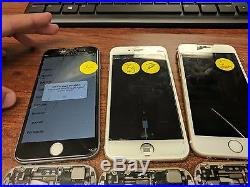 IPhone 6 lot of 6 for parts unlocked AT&T Sprint Verizon T-Mobile
