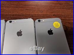 IPhone 6s plus lot of 3 for parts cracked good housing