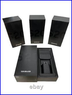 In-Box Samsung Galaxy S20 Ultra 5G 512/128GB GSM CDMA Unlocked Excellent