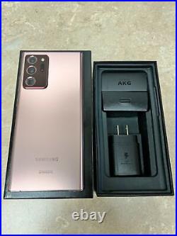 In-Box Unlocked Samsung Galaxy Note 20 Ultra 5G N986U 128/256/512GB EXCELLENT