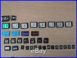 Joblot of x140 memory cards (32gb, 16gb and others.)