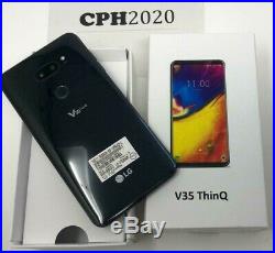 LG V35 ThinQ 64GB LM-V350AWM GSM World Smart Phone Black (Unlocked)