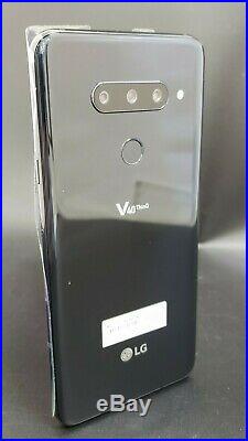 LG V40 ThinQ LM-V405UA 64GB Aurora Black UNLOCKED Smartphone 10/10 NEW