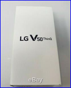 LG V50 ThinQ 128GB Black (5G Global GSM Unlocked AT&T T-Mobile Sprint) New