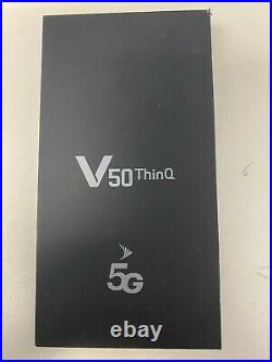 LG V50 ThinQ 128GB Black (Sprint) Worldwide GSM Unlocked New Open Box Read Note