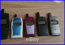 LOT CELL PHONES ERICSSON R310s R320s T20s T28s T29s VERY RARE COLLECTIBLE RRR