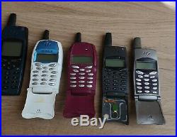 LOT CELL PHONES ERICSSON R310s R320s T20s T28s T29s VERY RARE COLLECTIBLE RRR