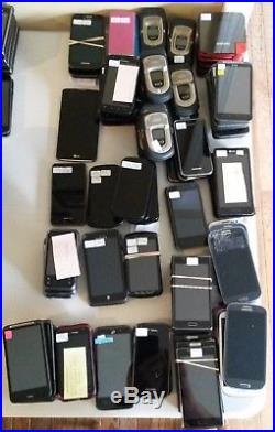 LOT OF 100 Mostly Android Touchscreen Phones, FOR PARTS OR REPAIR Lot 1 of 3