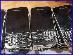 LOT OF 10 Blackberry Classic Q20 SQC100-4 Bulk WHOLESALE phone Good Working