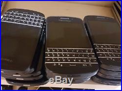 LOT OF 10 Blackberry bold Q10 Sqn100-1 Bulk WHOLESALE phone Good Working Clean