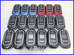 LOT OF 18 FAIR CONDITION AT&T SAMSUNG SGH-A237 BASIC FLIP PHONE With CAMERA GSM