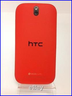 LOT OF 3 HTC One SV Red (Boost Mobile) Smartphone EXCELLENT COSMETICS