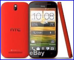 LOT OF 3 HTC One SV Red (Boost Mobile) Smartphone EXCELLENT COSMETICS
