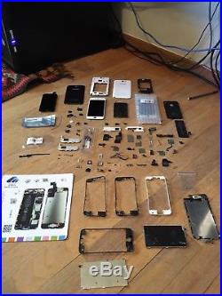 LOT iPhone, Galaxy, Nexus, OnePlus Phones And Parts Bonus Apple Ipd