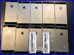 LOT of (10) Apple iPhone 5s CLEAR IMEI's with FREE Shipping