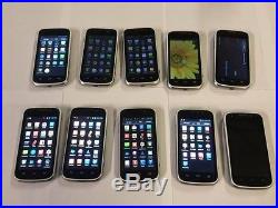LOT of 10 ZTE Imperial N9101 4G LTE Android Smartphone U. S. Cellular White