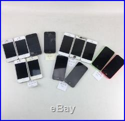 LOT of 13 4-5s iPhone Cell Phones for Parts or Repair Fast Free Shipping G33