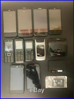 LOT of 17 Cell Phones/Wifi Hotspots/Tablets Untested As Is for Parts