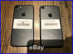 LOT of (2) iPhone 7 32GB AT&T- READ
