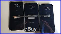 LOT of 3 Samsung Galaxy S6 32GB (2 AT&T, 1 Sprint) Very Good Cond. Only 1 issue