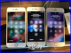 LOT of (3) iPhone 6 with Passcode locks FREE SHIPPING