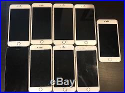 LOT of (9) iPhone 6 PLUS with FREE shipping Read description