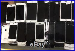 LOT of OVER 33 Apple iPhone! 4 55S. 5C. 6.6S. 6+. 6SPLUS! FOR PARTS ONLY