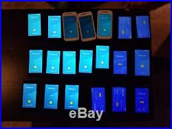 Lof of 20 Android Phones WithCables and Batteries