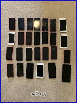 Lof of 27 apple Iphone all power on ALL WORKING CONDITION